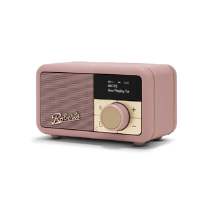 Roberts, REV - PETITE2DP, Bluetooth Speaker FM Radio, Dusky Pink - DAB DIGITAL RADIO - Beattys of Loughrea