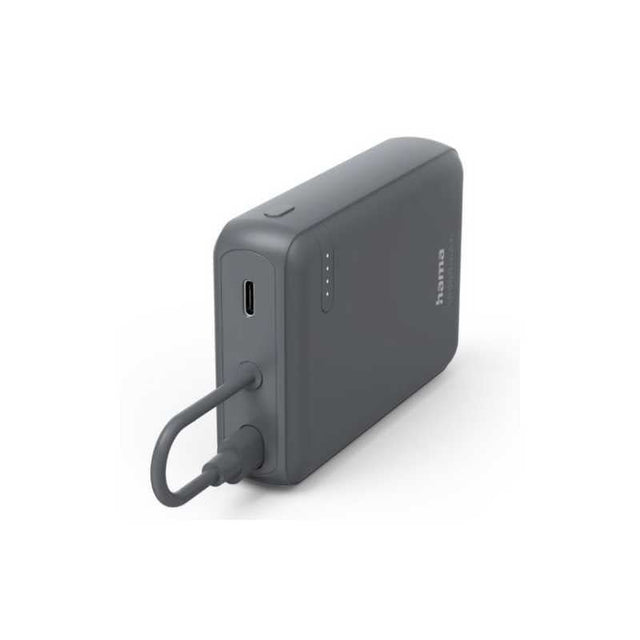 Hama Travel 10000mAh Fast Charge Powerbank, 2x USB - C, Grey | 536372 - USB PC ACCESSORIES - Beattys of Loughrea