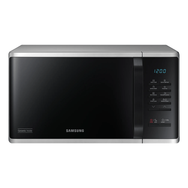Samsung 23L 800W Solo Microwave | Silver - MICROWAVES - Beattys of Loughrea