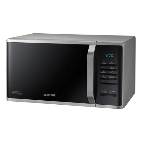 Samsung 23L 800W Solo Microwave | Silver - MICROWAVES - Beattys of Loughrea