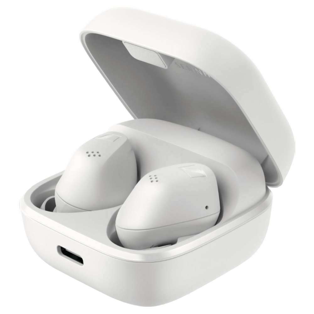 Sennheiser, 700263, Accentum True Wireless Noise - Cancelling Headphones, White - HEADPHONES / EARPHONES/ MICROPHONE - Beattys of Loughrea