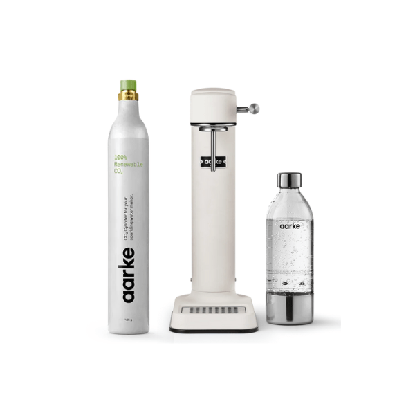 Aarke Carbonator 3 – Matte White Sparkling Water Maker - WATER CARBONATORS, SODA STREAM - Beattys of Loughrea