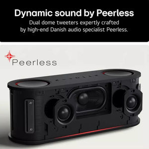 LG XBOOM Bounce Portable Bluetooth Speaker – Black - SPEAKERS HIFI MP3 PC - Beattys of Loughrea