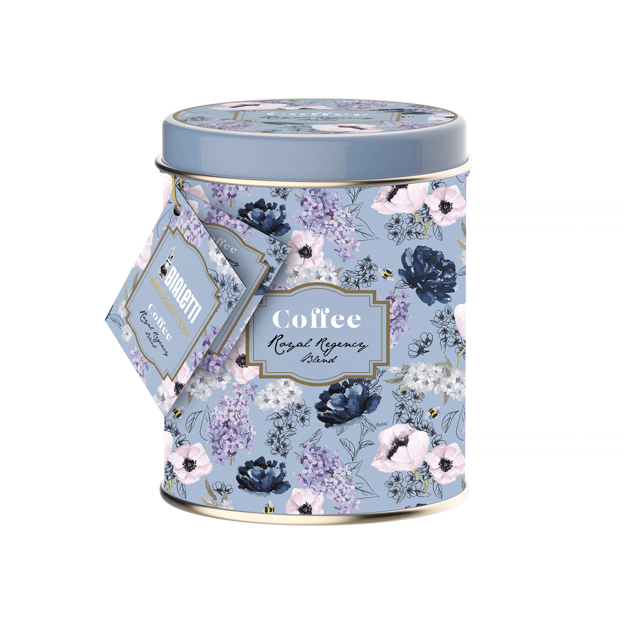 Bialetti – Bridgerton Royal Regency Blend Tin Espresso 250g - DRINK, ZERO VAT - COFFEE TEA - Beattys of Loughrea