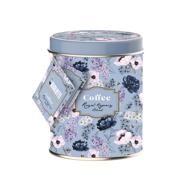 Bialetti – Bridgerton Royal Regency Blend Tin Espresso 250g - DRINK, ZERO VAT - COFFEE TEA - Beattys of Loughrea
