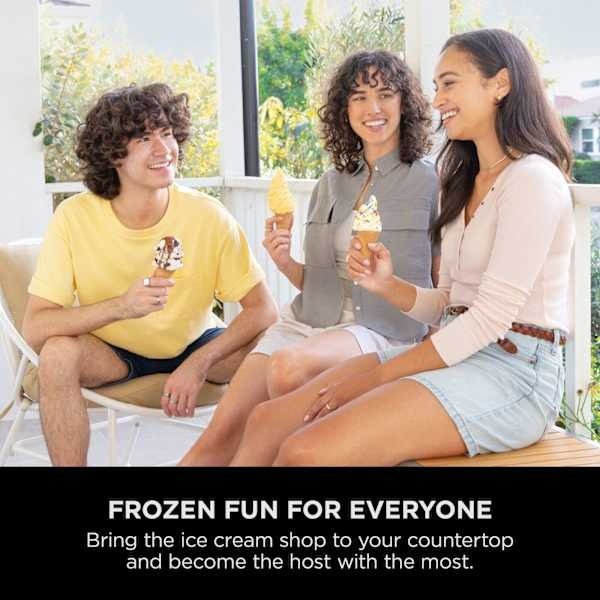 Ninja Swirl by CREAMi 13 - in - 1 Soft Serve & Ice Cream Maker NC701UK - SMOOTHIE ICECREAM YOG POPCORN CHOC - Beattys of Loughrea