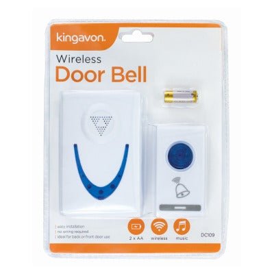 Kingavon Wireless Door Bell DC109 - INTERCOM/DOOR BELL - Beattys of Loughrea