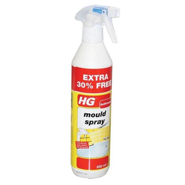 HG Mould Spray 500ml + 30% Extra Free in Counter Display x 18 units