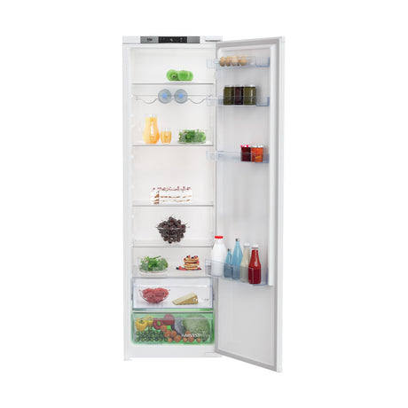 Beko Integrated Tall Larder Fridge | 309L | HarvestFresh | Chiller Compartment | Sliding Hinge. - FRIDGE OR FR/FREEZER LGE 300L+, USA - Beattys of Loughrea