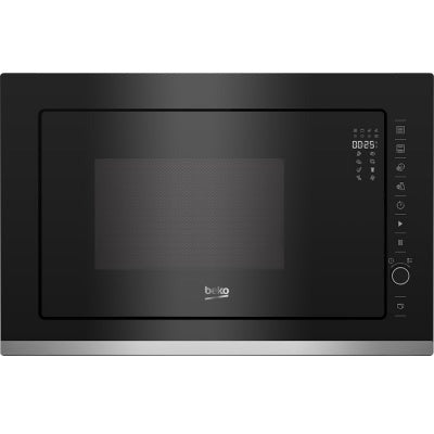Beko Built In Microwave with Grill 900w 25 Litre - Black | BMGB25333X - MICROWAVES - Beattys of Loughrea