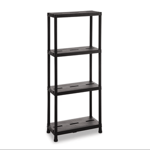 Toomax Universal Pro 63 – 4 Tier Shelving Unit - WOODEN / PLASTIC SHELVES - Beattys of Loughrea