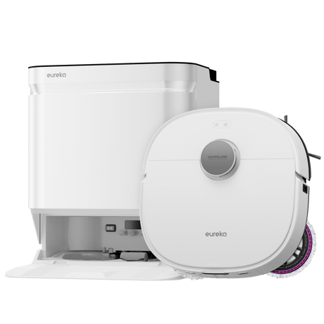 Eureka J15 Pro Ultra Robot Vacuum & Mop Combo – White - ROBOT VACUUM CLEANER - Beattys of Loughrea