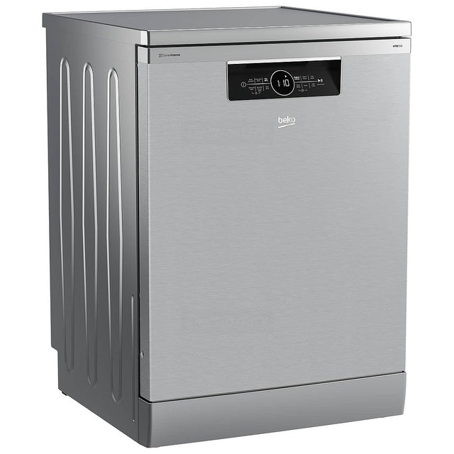 Beko 16 Place Freestanding 60cm Dishwasher - Stainless Steel | BDFN36640CX - DISHWASHERS - Beattys of Loughrea