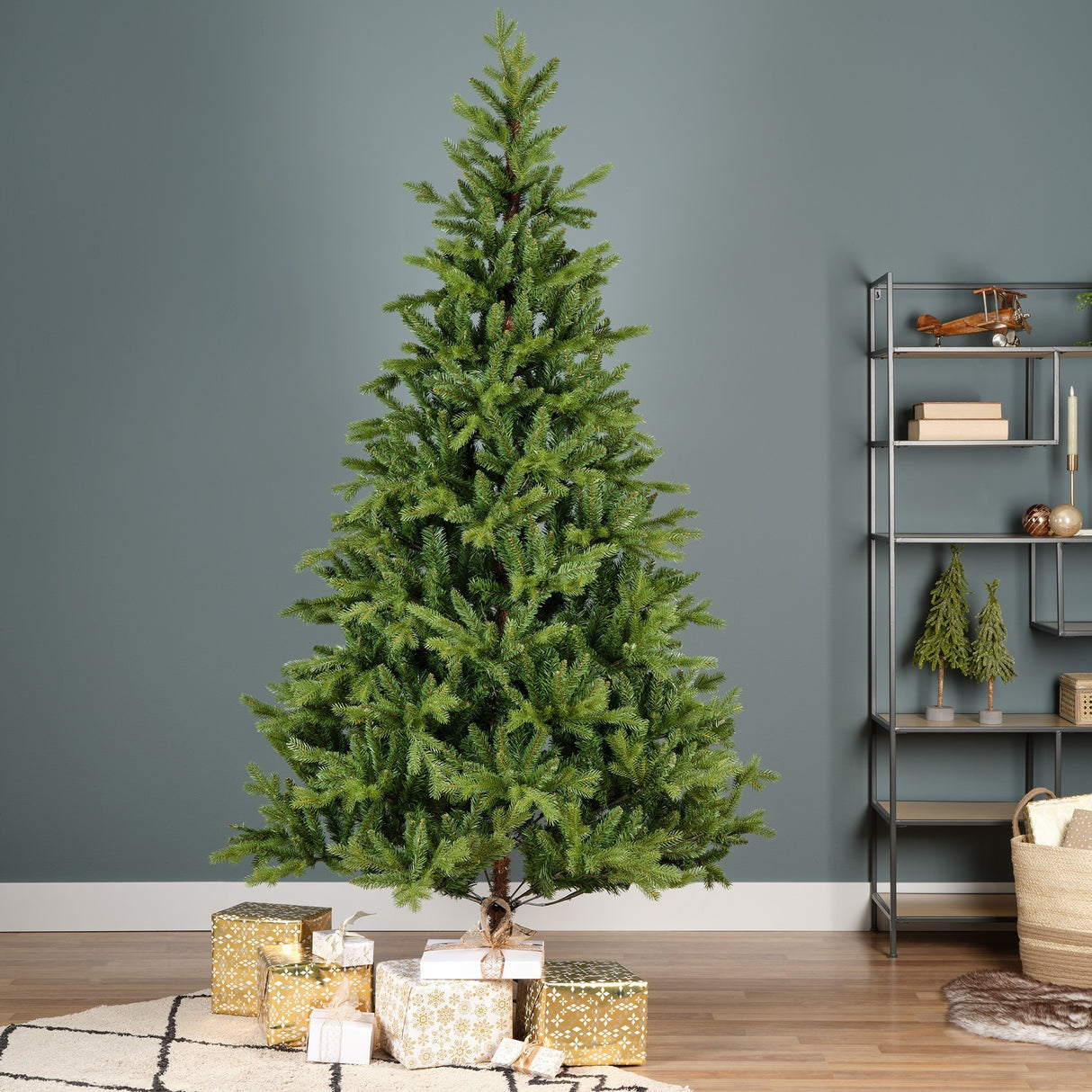 Everlands Allison Pine Artificial Christmas Tree 270cm (9ft) - XMAS TREE ARTIFICIAL - Beattys of Loughrea