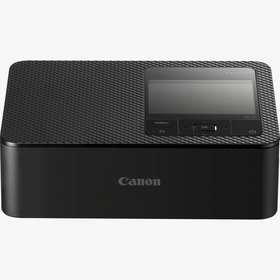 Canon Selphy CP1500 black wireless photo printer with 3.5‑inch screen - PRINTER - Beattys of Loughrea