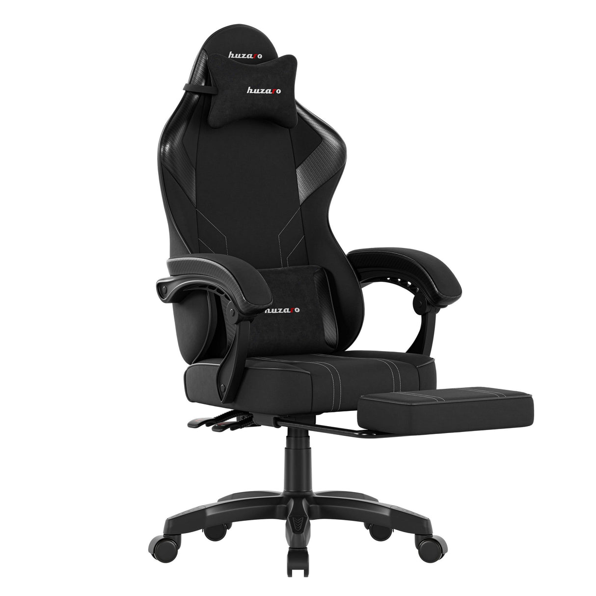 Huzaro Force 3.7 Carbon Black Gaming Chair - GAMING & LAPTOP CHAIR / DESK - Beattys of Loughrea