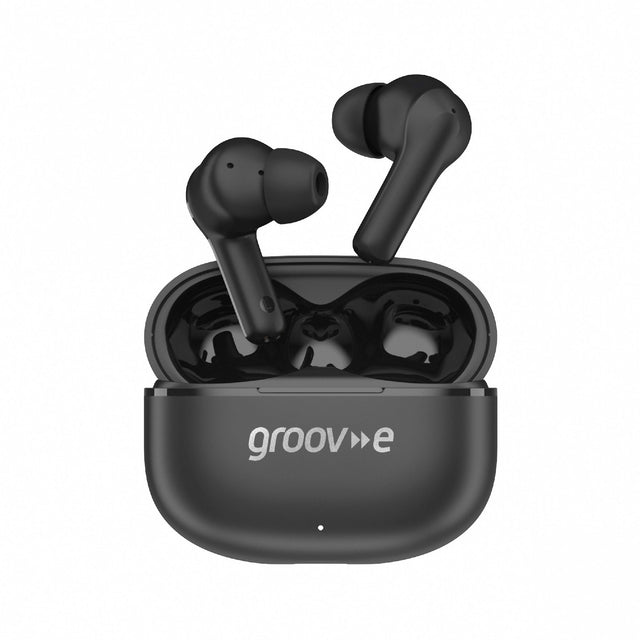 Groov-e Sound Buds Black True Wireless Earphones with Charging Case (GVTW09BK)