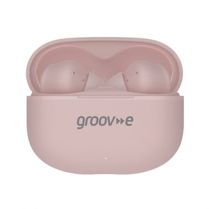 Groov-e Sound Buds Pink True Wireless Earphones with Voice Assistant (GVTW09PK)