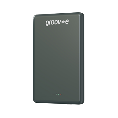 Groov-e 5,000mAh Portable Magnetic Wireless Charger | GVCH5000MSR