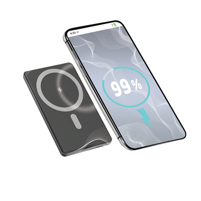 Groov-e 5,000mAh Portable Magnetic Wireless Charger | GVCH5000MSR