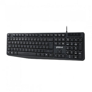 Groov-e Wired Keyboard & Mouse Set - Black