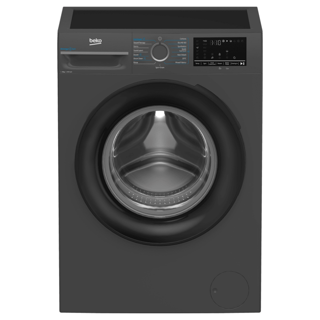 Beko Pro BM3WT4941IA 9kg 1400 Spin Washing Machine – Anthracite - WASHING MACHINE WASHER - Beattys of Loughrea