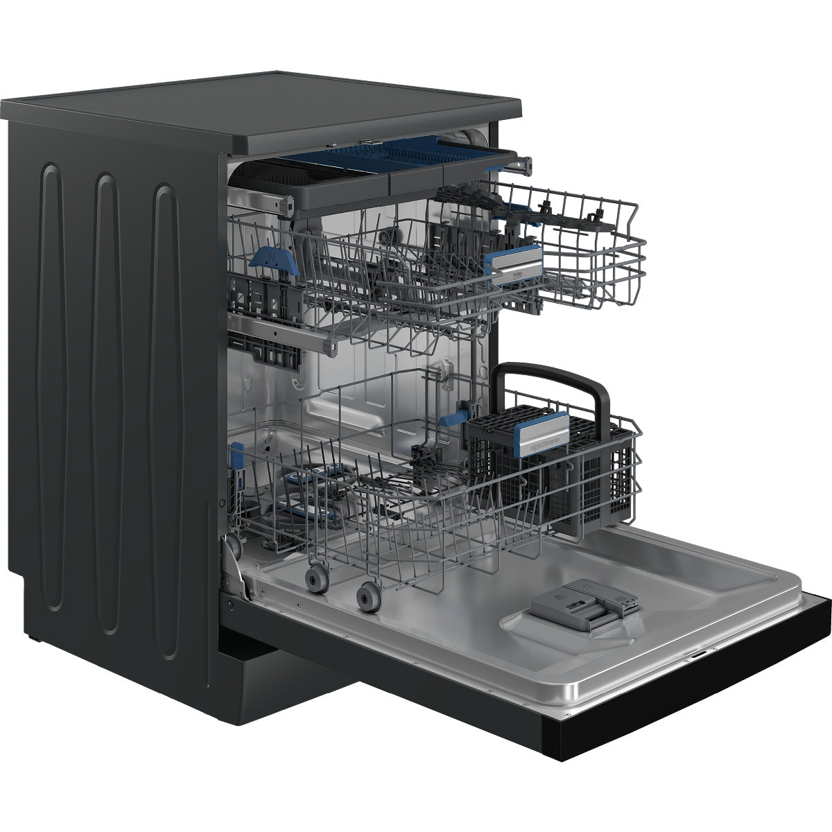 Beko BDFN36540PA Anthracite 15 Place Setting Dishwasher