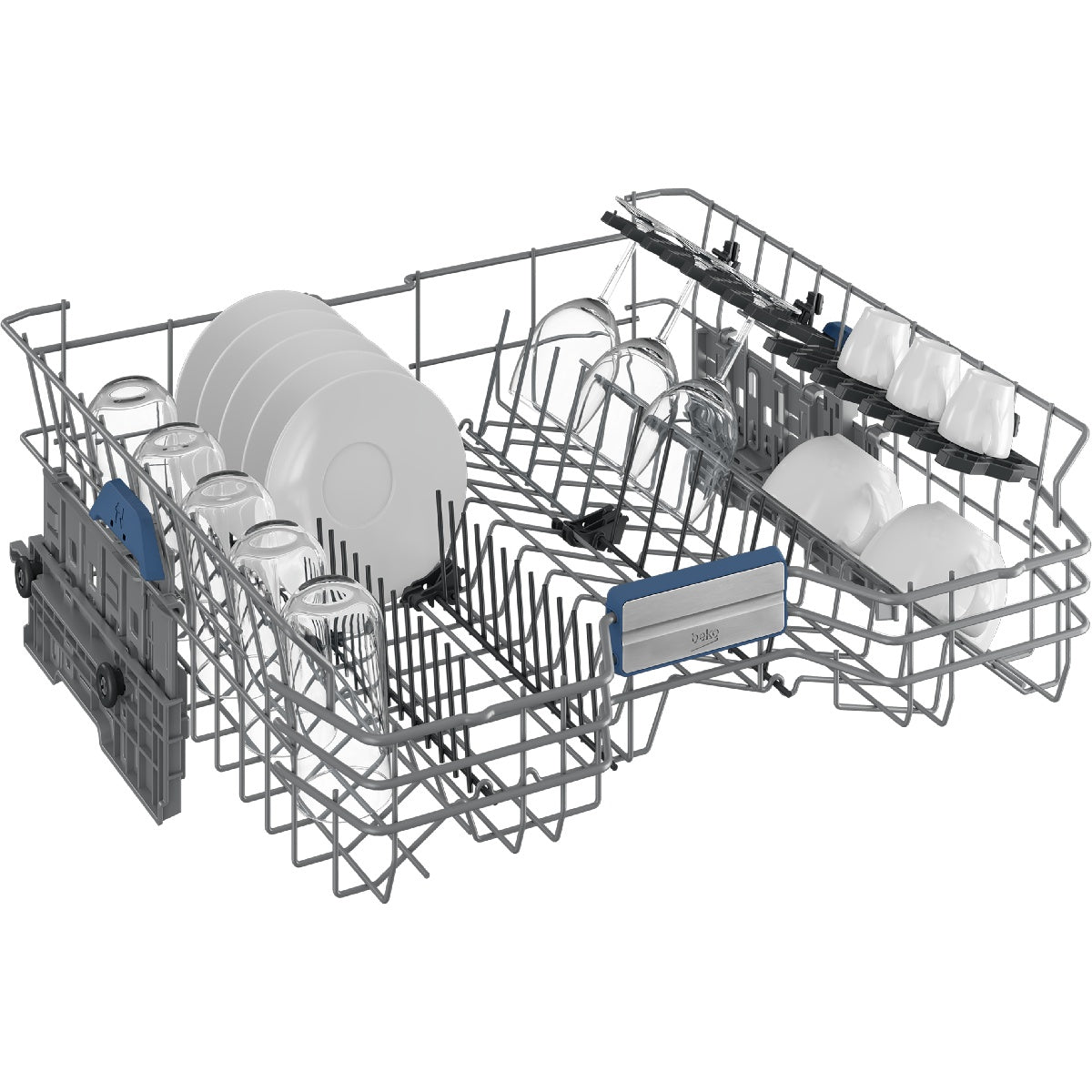 Beko BDFN36540PA Anthracite 15 Place Setting Dishwasher