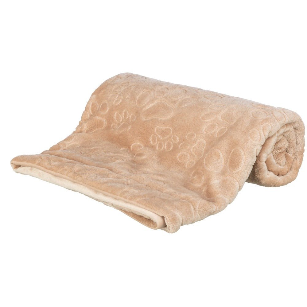 Trixie Barry Soft Pet blanket 100 × 75 cm, Beige - PET SLEEPING BASKET, BEDS - Beattys of Loughrea