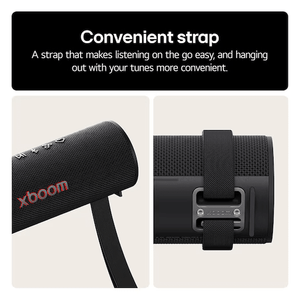 LG XBOOM Grab Portable Bluetooth Speaker - Black