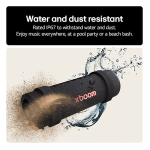 LG XBOOM Grab Portable Bluetooth Speaker - Black