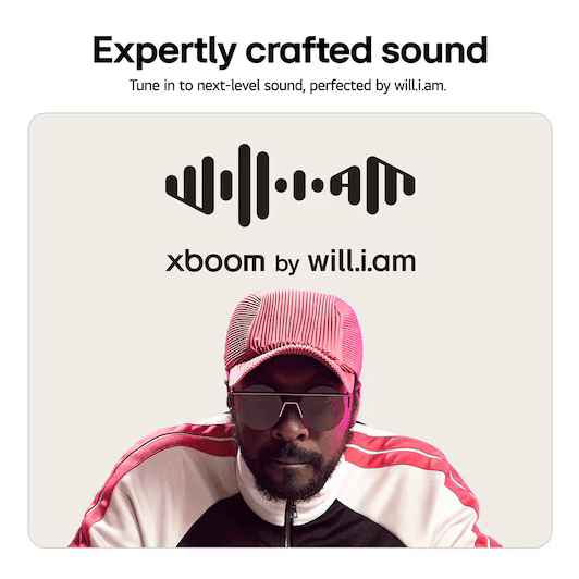LG XBOOM Grab Portable Bluetooth Speaker - Black