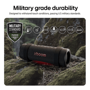 LG XBOOM Grab Portable Bluetooth Speaker - Black