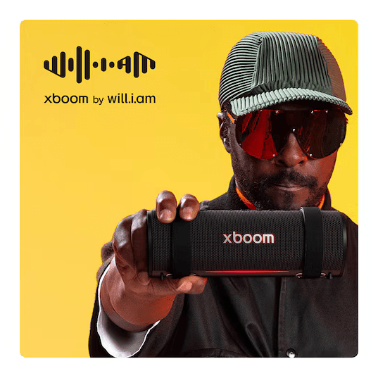 LG XBOOM Grab Portable Bluetooth Speaker - Black