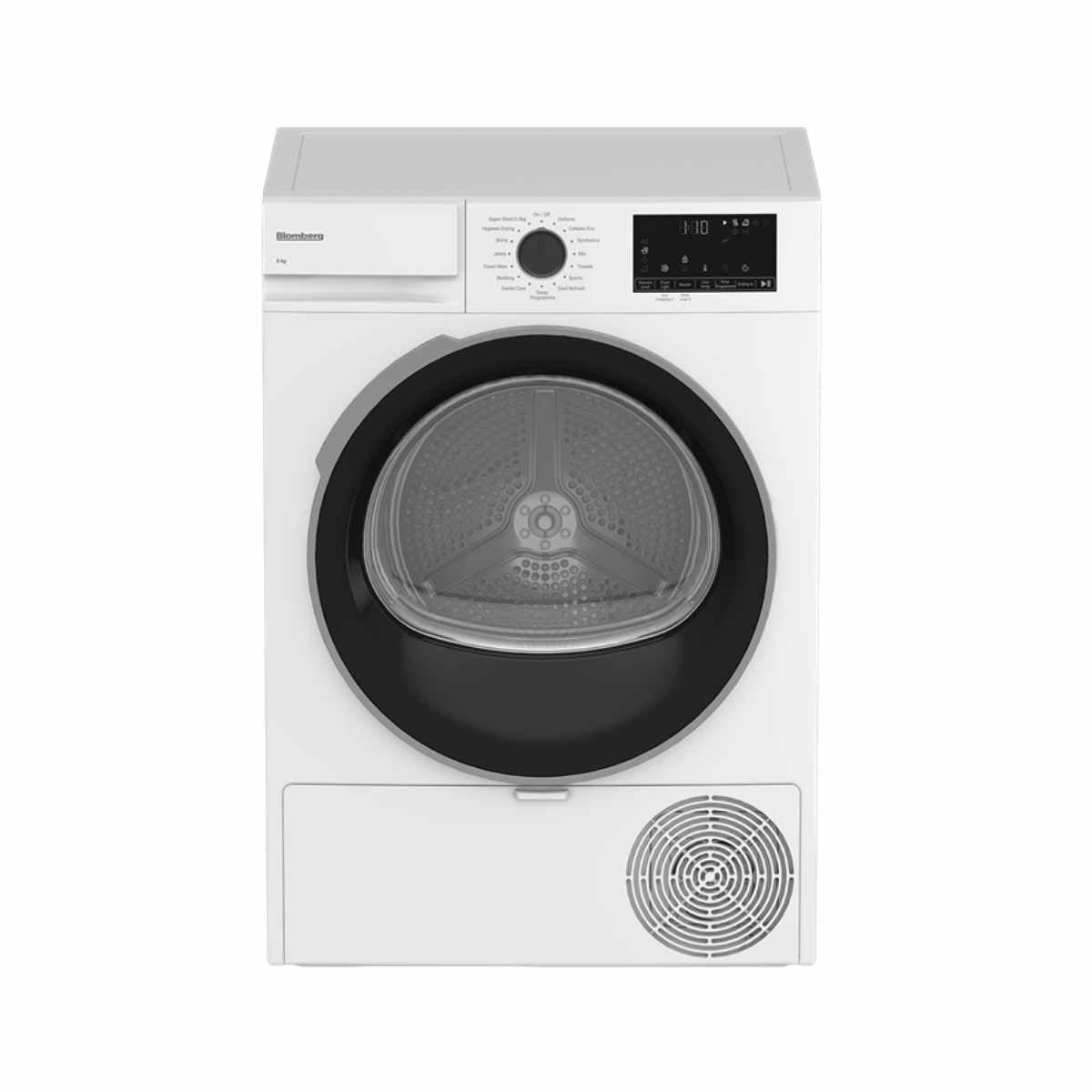 Blomberg 8kg Heat Pump Tumble Dryer - White | LTNA18320W - Beattys of Loughrea | www.beattys.ie