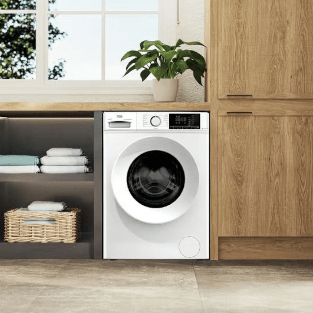 Beko BW1O3821W 8kg 1200 Spin Washing Machine - White - Beattys of Loughrea | www.beattys.ie