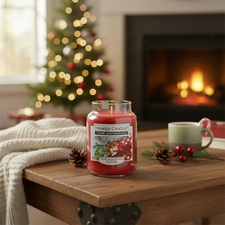 Yankee Candle Home Inspiration Large Jar Candle – Mistletoe Charm - Beattys of Loughrea | www.beattys.ie