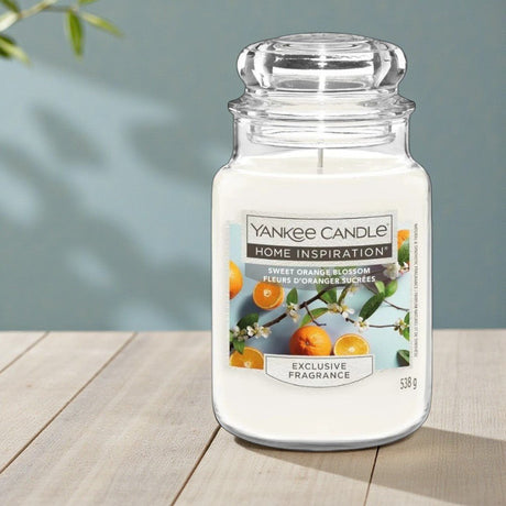 Yankee Candle Home Inspiration Large Jar Candle – Sweet Orange Blossom - Beattys of Loughrea | www.beattys.ie