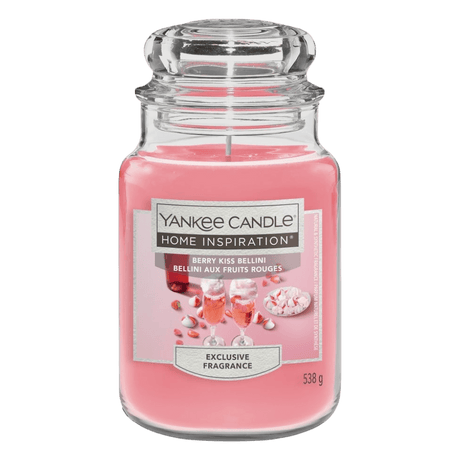 Yankee Candle Home Inspiration Large Jar Candle – Berry Kiss Bellini - Beattys of Loughrea | www.beattys.ie