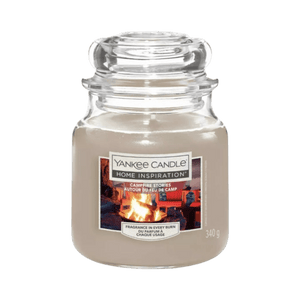 Yankee Candle Home Inspiration Medium Jar Candle – Campfire Stories - Beattys of Loughrea | www.beattys.ie
