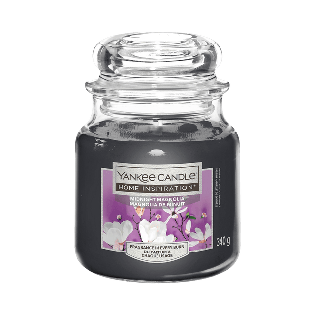 Yankee Candle Home Inspiration Medium Jar Candle – Midnight Magnolia - Beattys of Loughrea | www.beattys.ie