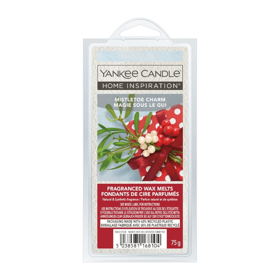 Yankee Candle Home Inspiration Wax Melts – Mistletoe Charm - Beattys of Loughrea | www.beattys.ie