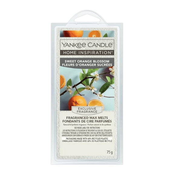 Yankee Candle Home Inspiration Wax Melts – Sweet Orange Blossom - Beattys of Loughrea | www.beattys.ie