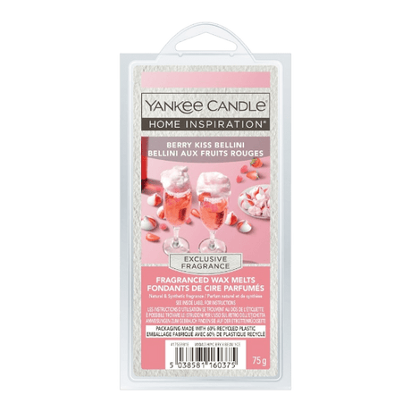 Yankee Candle Home Inspiration Wax Melts – Berry Kiss Bellini - Beattys of Loughrea | www.beattys.ie
