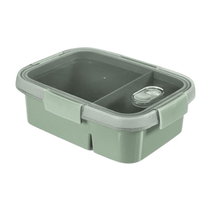 Curver Lunchbox Smart to Go Eco Green – 2 Compartments (Recycled) - Beattys of Loughrea | www.beattys.ie