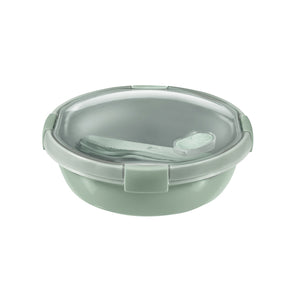 Curver Lunchbox Smart to Go Eco Line Round – 1L with Cutlery (Recycled) - Beattys of Loughrea | www.beattys.ie