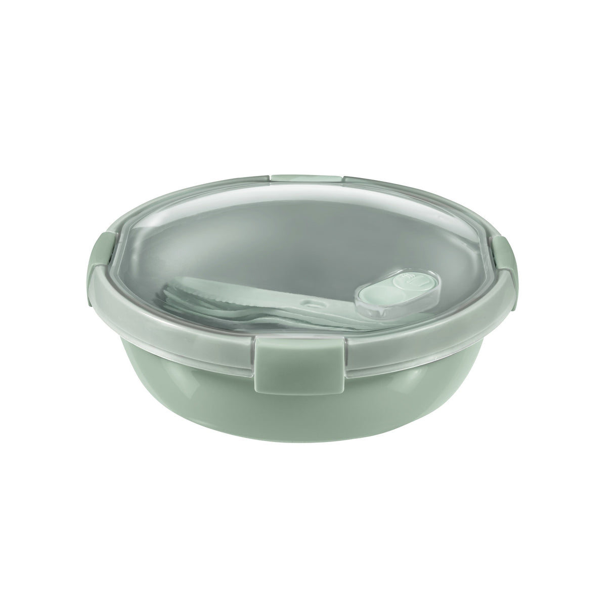 Curver Lunchbox Smart to Go Eco Line Round – 1L with Cutlery (Recycled) - Beattys of Loughrea | www.beattys.ie
