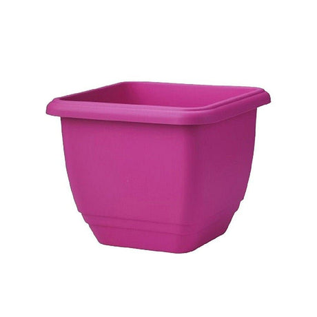 Stewarts 30cm Cherry Red Square Patio Planter - Beattys of Loughrea | www.beattys.ie
