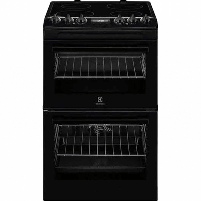 Electrolux 55cm Double Oven Electric Cooker | LKR555100B - ELECT COOKER FREESTANDING <65CM - Beattys of Loughrea