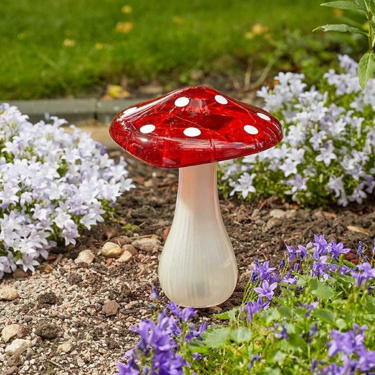 Mega Magic Mushroom Solar Stake Light - Beattys of Loughrea | www.beattys.ie